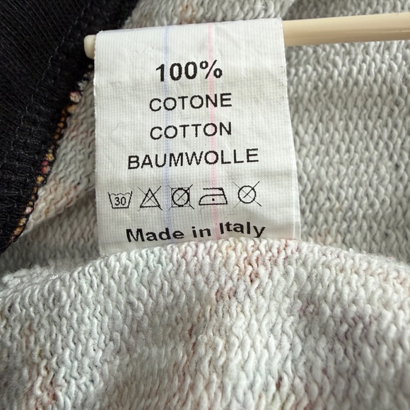 Happiness 10 Floral Studded Joggers NWT Made in Italy Kitson Size M - Picture 13 of 13